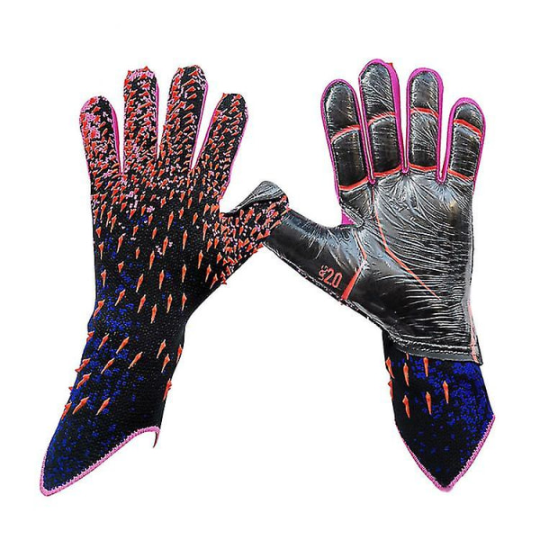 Professionelle silikonegummi Vandtætte skridsikre handsker Latex fodboldmålmandshandsker for voksne børn/13 tilgængelige farver red 8