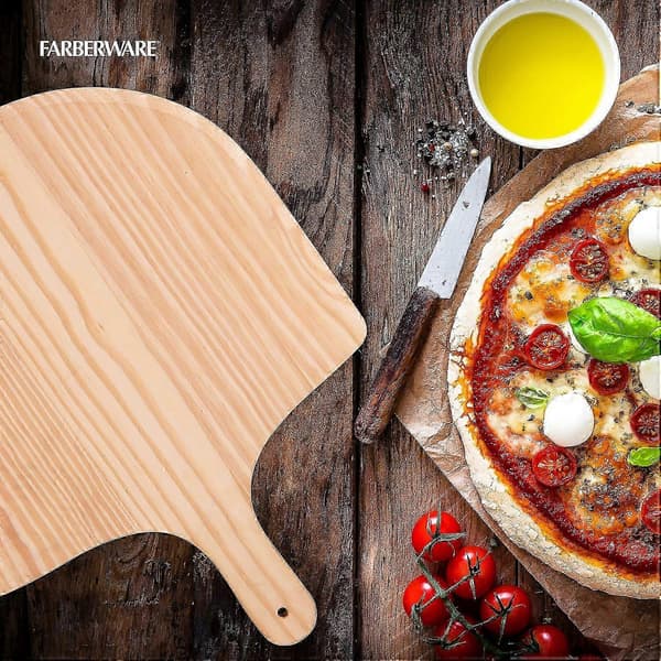 Stor BBQ Pizzaspade til Overførsel af Pizzaer, Egnet til 18 Tommer Størrelser