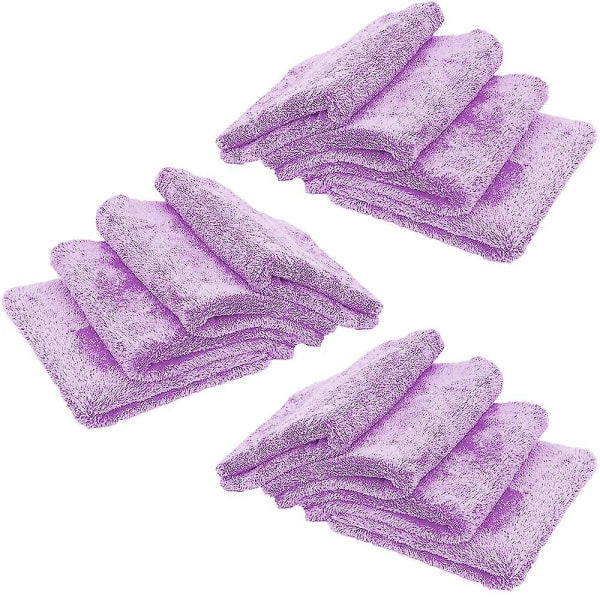 Håndklædesæt med 12 stk. Små frottéhåndklæder Farvede lyse, falmesikre håndklæder
