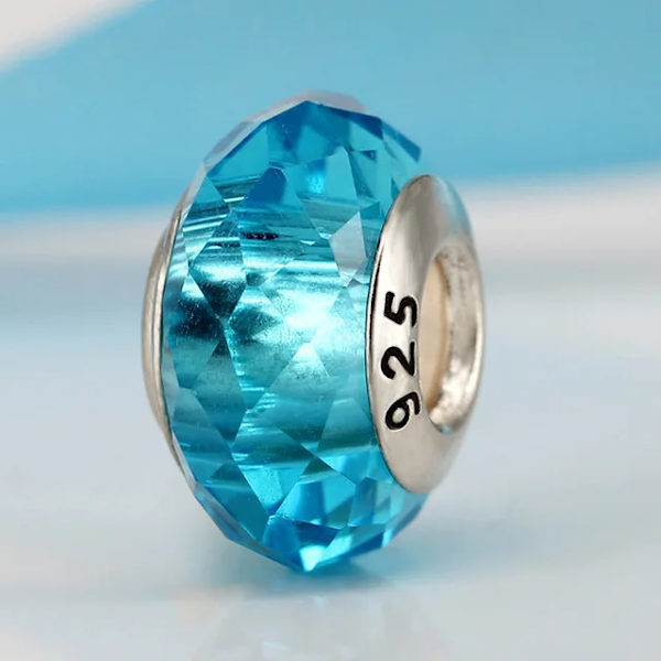 Ny europeisk färgglad Lampwork glaspärla Murano plast Aolly berlock passar Pandora armband armband kvinnor tjej DIY smycken dropship