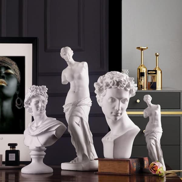 Venusstatue, Dekorative statuer, Hjemmeinnredning, Antikk gresk FA-