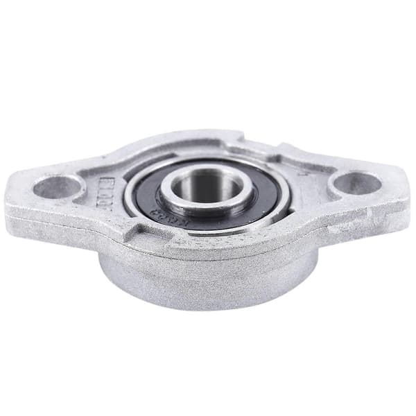 Flensmonterte kulelagerhus Silver KFL000 - 10Mm