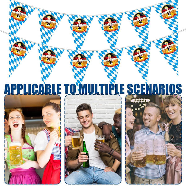 Oktoberfest-forsyninger, skilt til have, bar, hjem, telte, udendørs indendørs