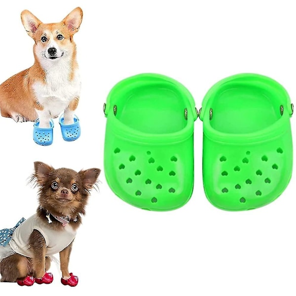 Hundsommarslipper Andningsbar Mesh Candy Husdjursskor