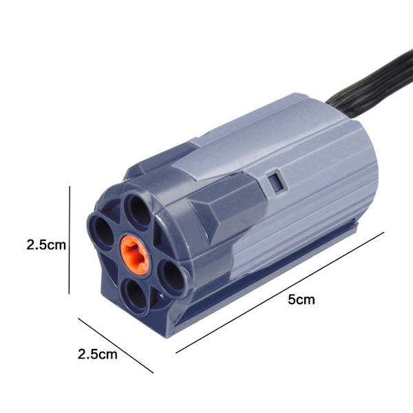 5 kpl 8883 Power Functions M -moottori sähköinen koottu rakennuspalikka leluosa