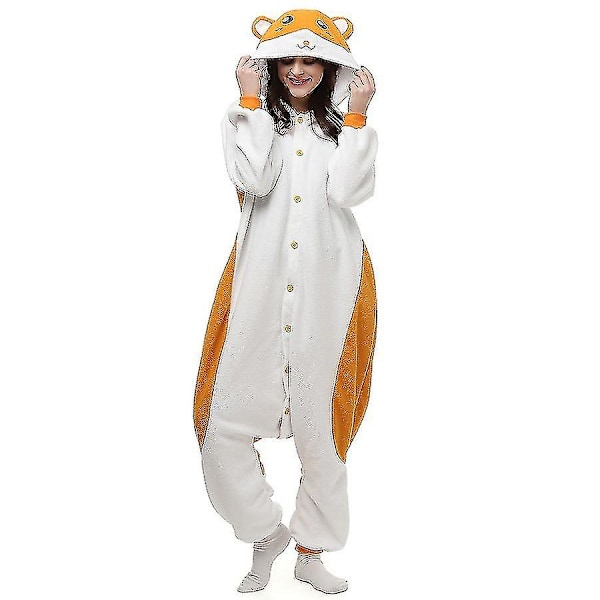 Hamtaro-Unikooli Pyjamaeläin Onesie Pegasuksen Asuste Kigurumi Pyjamat Halloween Cosplay M
