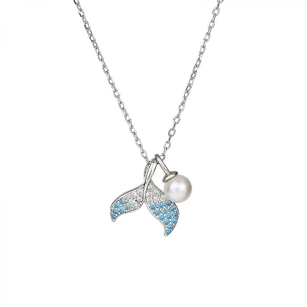 925 Sterling Sølv Perle/ Månestein Halskjede Fødselsstein Halskjeder For Kvinner Bursdag Morsdag Smykker Gaver Til Mamma Hennes Kvinner Jenter Xq-xl003