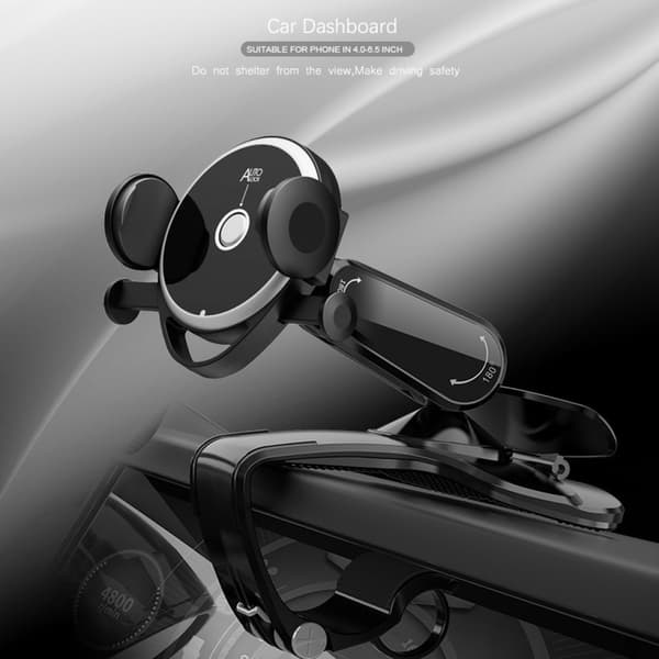 Dashboard Direct View Mount Car Navigation Mobile Phone Bracket Multifunctional Parking Sign Automatic Clamp