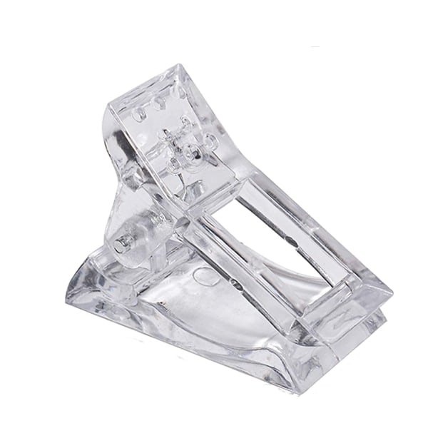 Nail clip for gel nails ABS Transparent
