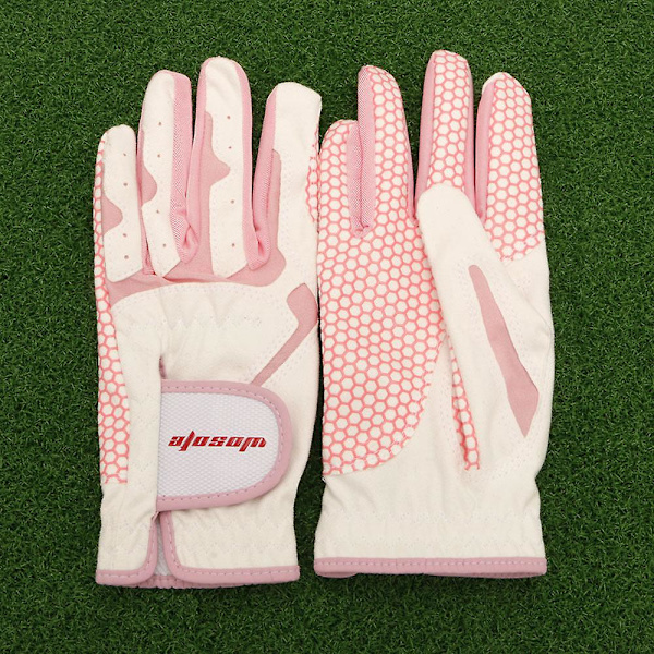 Handskar dam tunna slitstarka andningsbara mikrofiberduk halkfria partiklar 18#(one pair)