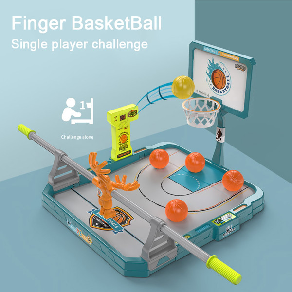 Basketball skydespil, 2-spiller desktop bord Basketball spil klassisk arkade