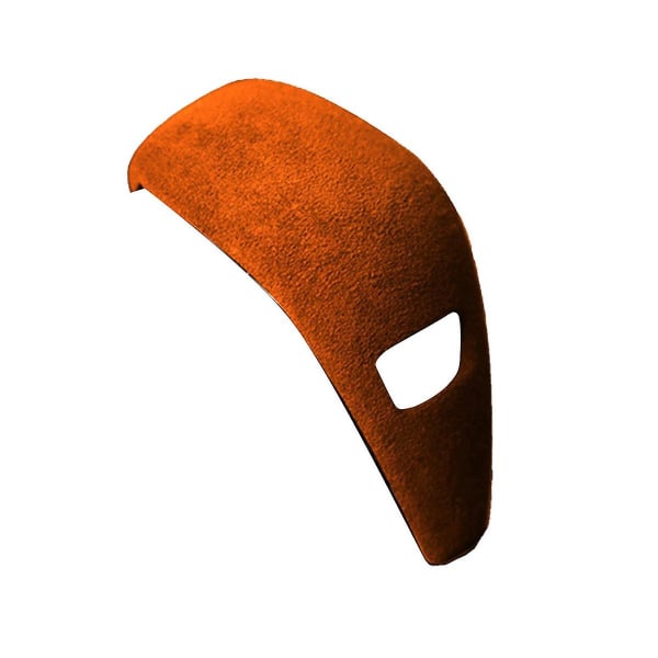 Til 3 Series 20-23 Orange Tumbled Læder Shifter Cover Beskyttende Cover Case