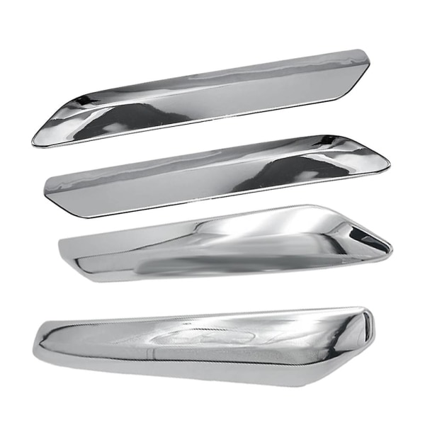 4 stk. Bil Forreste+Bagerste Kofanger Strimmel Dæksel Trim Til Citroen C5 2009-2012