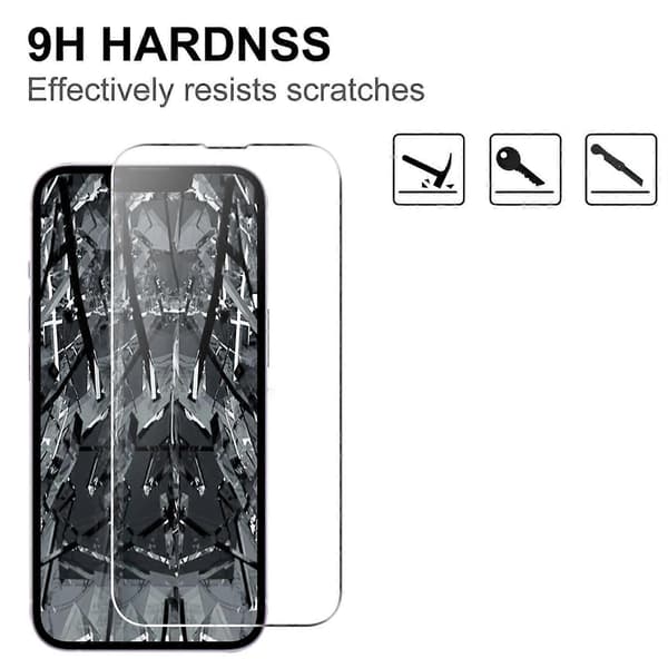 iPhone 16e Näytönsuoja HD Karkaistu Lasikalvo 2.5D