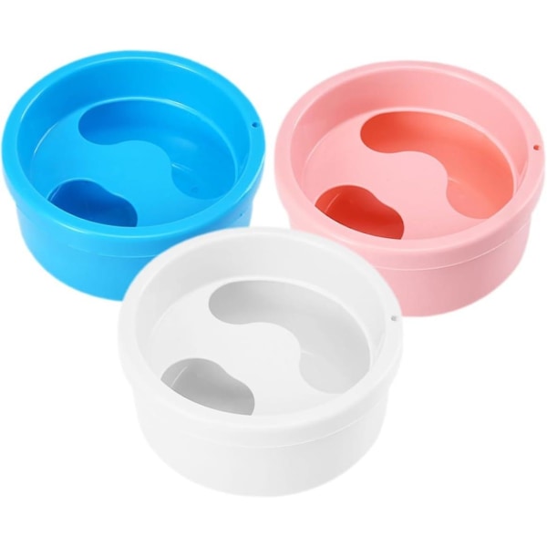 3 kpl Nail Art Kulhot Nail Soak Bowl Nail Manikyyri Kulhot Kynnet Kuorintasäiliöt Soaking Bowl Mies