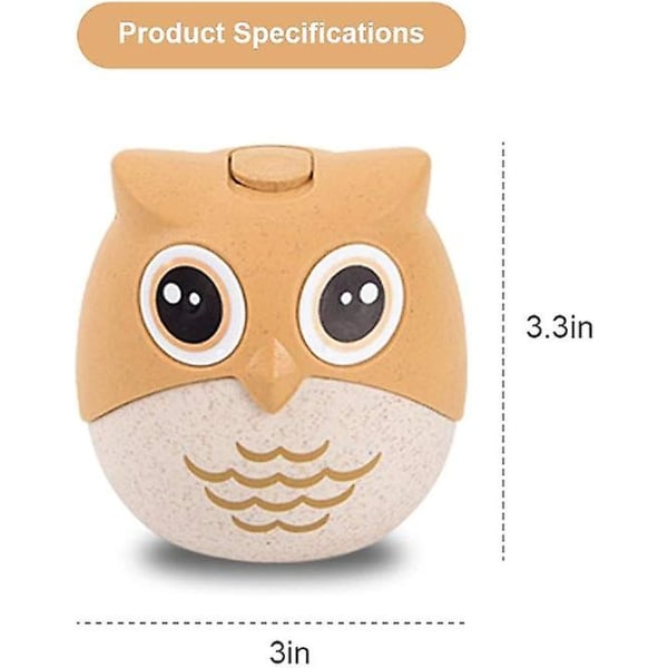 Cute Owl Toothpick Dispenser/toothpick Holder, Fun, Automatic And Decorative Toothpick Holder For Restaurants, Kitchens And Parties