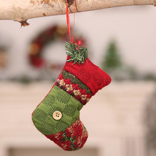 Jule plys ornamenter, sjove jule hængende ornamenter, vedhæng Holiday Party Decor style 1
