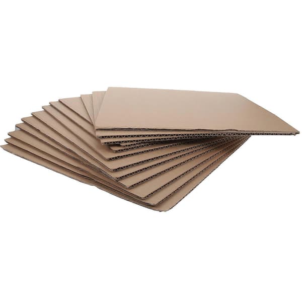 12 stk. pappark dobbeltsidig DIY papphåndverk pakkepappmateriale