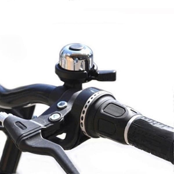 Cykelklockor Kopparlegering Cykellarm Cykelstyre Ringar Högt Ljud Black