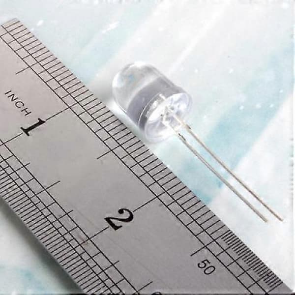 20 stk. LED 200mW Lysdiode 10mm Infrarød IR LED 850nm