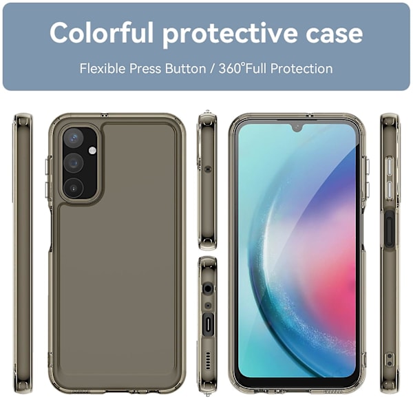 Tpu-fodral för Samsung Galaxy A25 5g Transparent Grey
