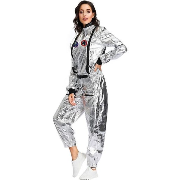 Astronautdräkt Halloween-dräkt Jumpsuits Astronaut L