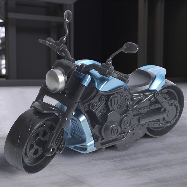 D Toy Motorcykel,Træk motorcykellegetøj, 1:12 Motorcykelmodel til drenge,Træk motorcykellegetøj-Dreng pige