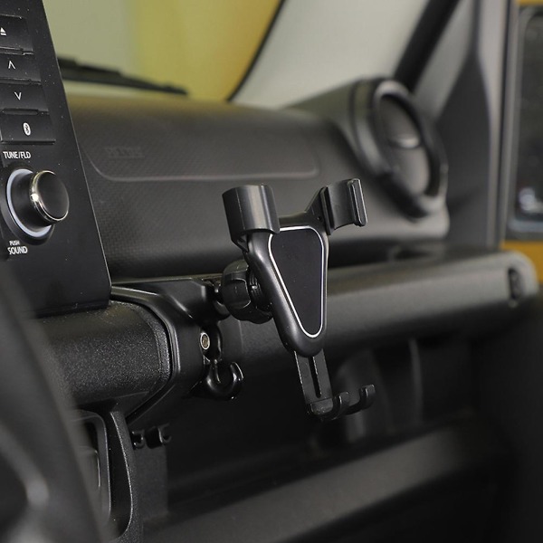 Mobiltelefonholder for bilmontering, GPS-stativfeste, passer til Jimny Jb74 Jb64 2019-2021 2022 interiørtilbehør