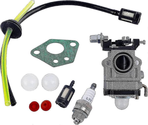 Forgasserkit til trimmer 52cc 49cc 43cc Inkluderer drivstoffilterpakning slange