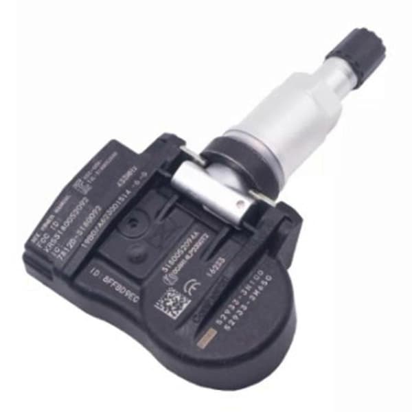 TPMS Dæktrykssensor 52933-2M650 52933-3N100 Egnet til Modern I30 I55 Dæktrykssensor Black  Silver