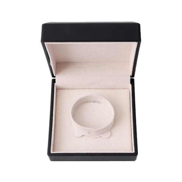 Led Light Bangle Armbånd Gift Box Case Smykker Display Wedding Premuim Supply Blue