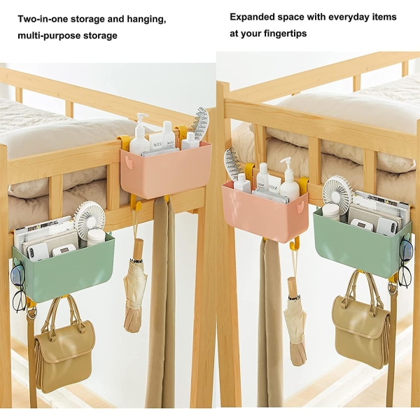 Sängförvaring Caddy Hängande Som Våningssäng Förvaringstillbehör Ledstång