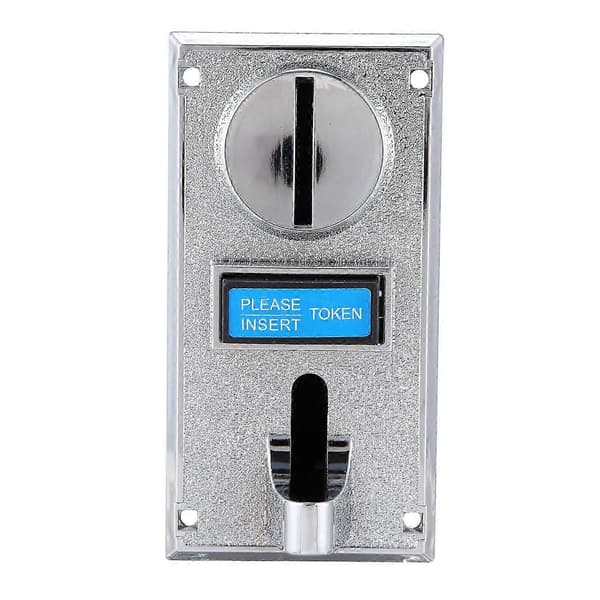 Multi Coin Acceptor Selector för varuautomater och arkadspel - Mekanisk mekanism SilverBlack