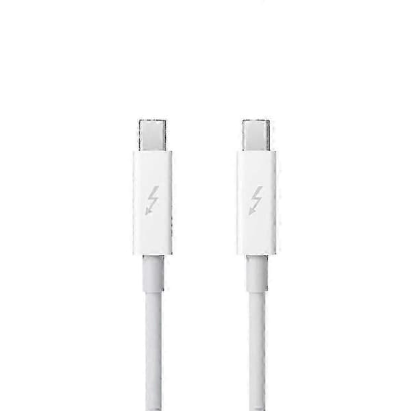 Thunderbolt 2-kabel 20 Gbps han-til-han kompatibel med Apple Macbook Pro Air Mini og Imacs White
