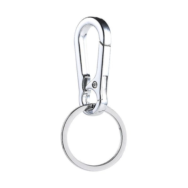 Wabjtam Metallnyckelring Nyckelring Nyckelring Hållare Organizer För Bilnycklar*2