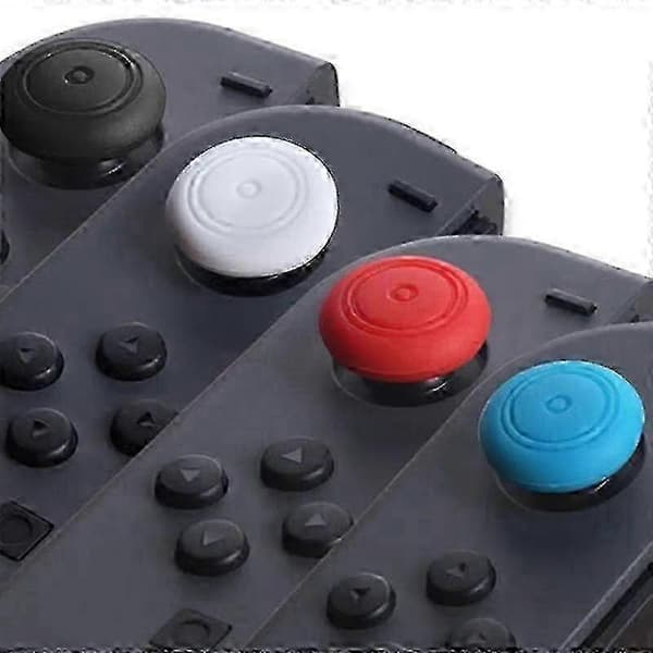 Sklisikkert silikon tommelgrep for Nintendo Switch, Switch Lite og Switch analog joystick black