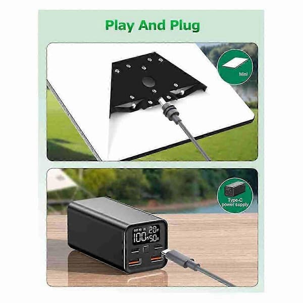 Til Starlink Mini-kabel 3 m Starlink Mini Usb C til DC-strømkabel Udskiftningstilbehør til satellitinternetenhed