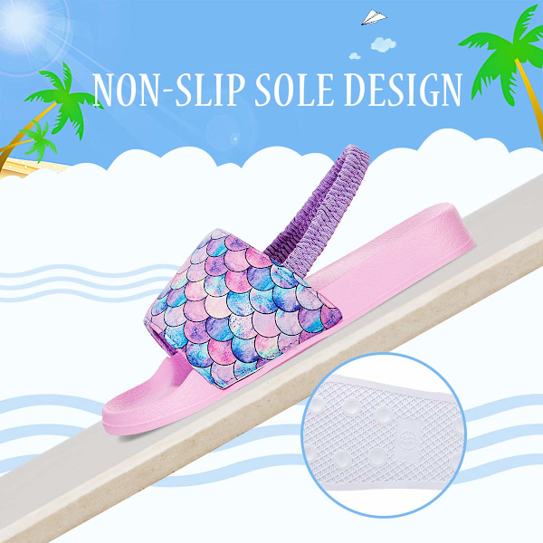 Sandaalit Toffelit Lapset Ranta Toffelit Luistamaton Unisex(koko:24/25)