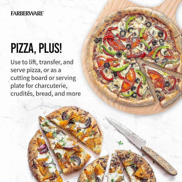 Stor BBQ Pizzaspade til Overførsel af Pizzaer, Egnet til 18 Tommer Størrelser