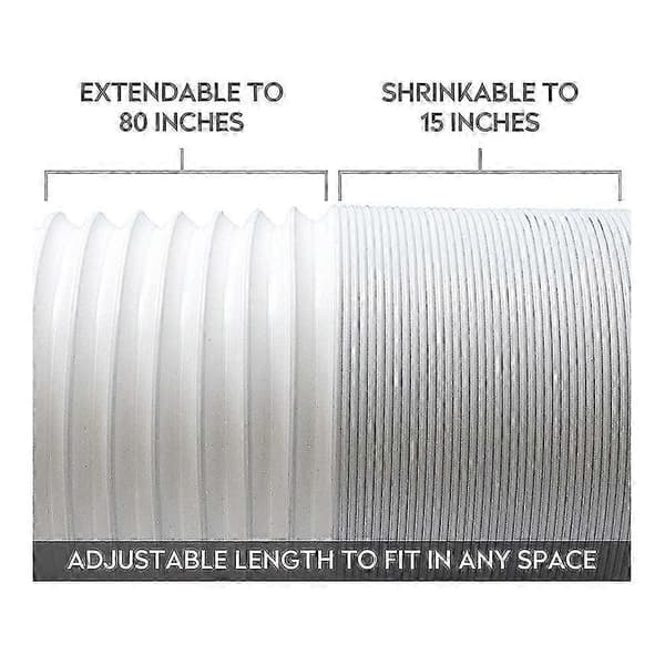 2025 Avluftsslang 130 mm, Avluftsslang för luftkonditionering, PVC-slang, Luftkonditioneringsrör, Ventilation