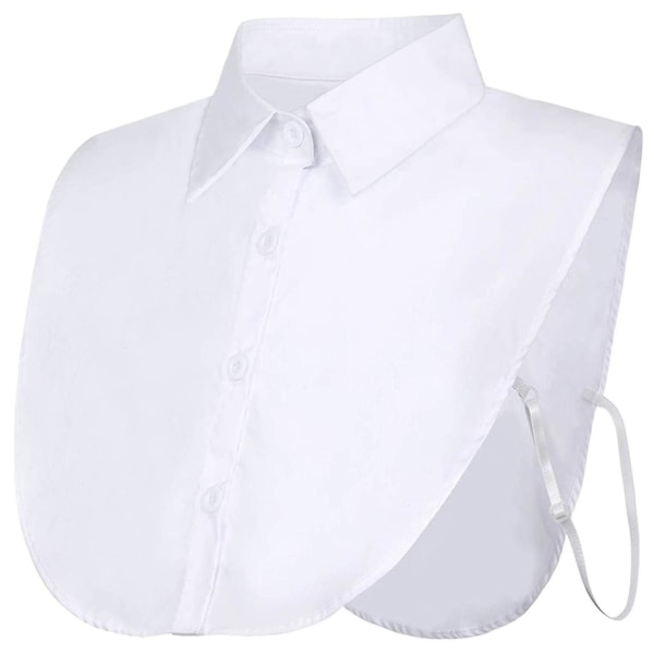 2 stykker falsk krage avtakbar bluse Dickey krage halvskjorter falsk krage for kvinner favoriserer