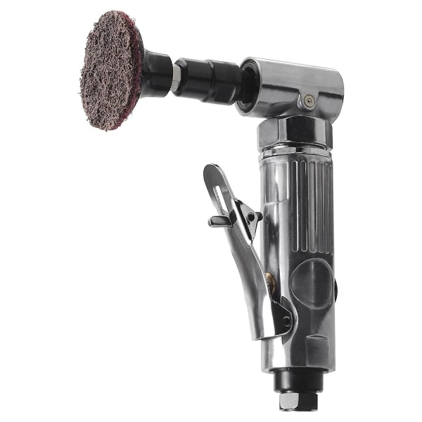 1/4 tums pneumatisk slipmaskin med 20 slipningsdiskar, höger, ergonomiskt handtag, pneumatisk slipmaskin