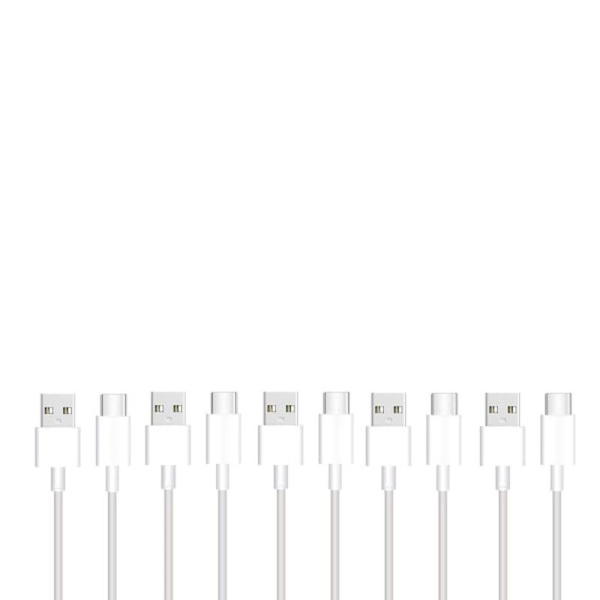 5-pack 1M Type-C Charging Cable/Charging Cord White