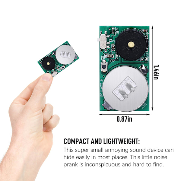 Annoying Pcb - april Fool's Day Leketøy Spøk Utstyr Stopper Ikke Støyen