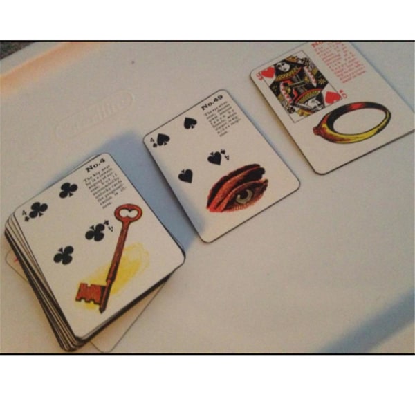 Zigenare Häxa Fortune Lenormand Kort Poker, Brädspel Kort Bordsspel Kort Övrigt