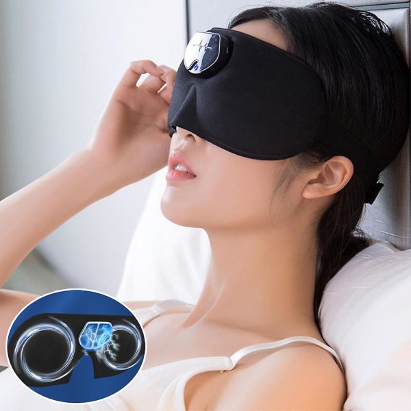 Intelligent Microcurrent Puls Massage Sovende Øjenmaske Blindfold