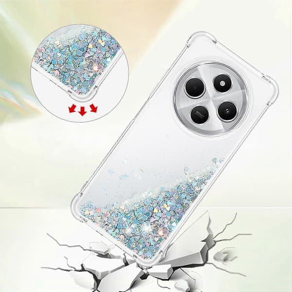 Deksel til Xiaomi Redmi 14C 4G Multicolor Silver/Hearts