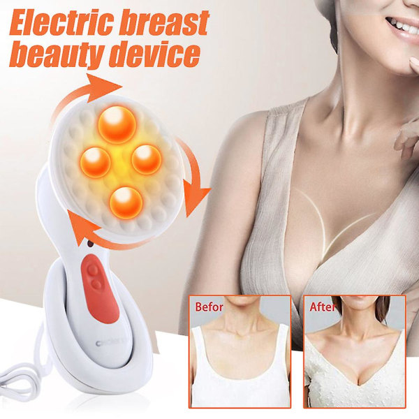 Elektrisk brystforstørrelsesmassasjeapparat Brystforsterkende vibrasjonsmassasjeapparat Oppladbart