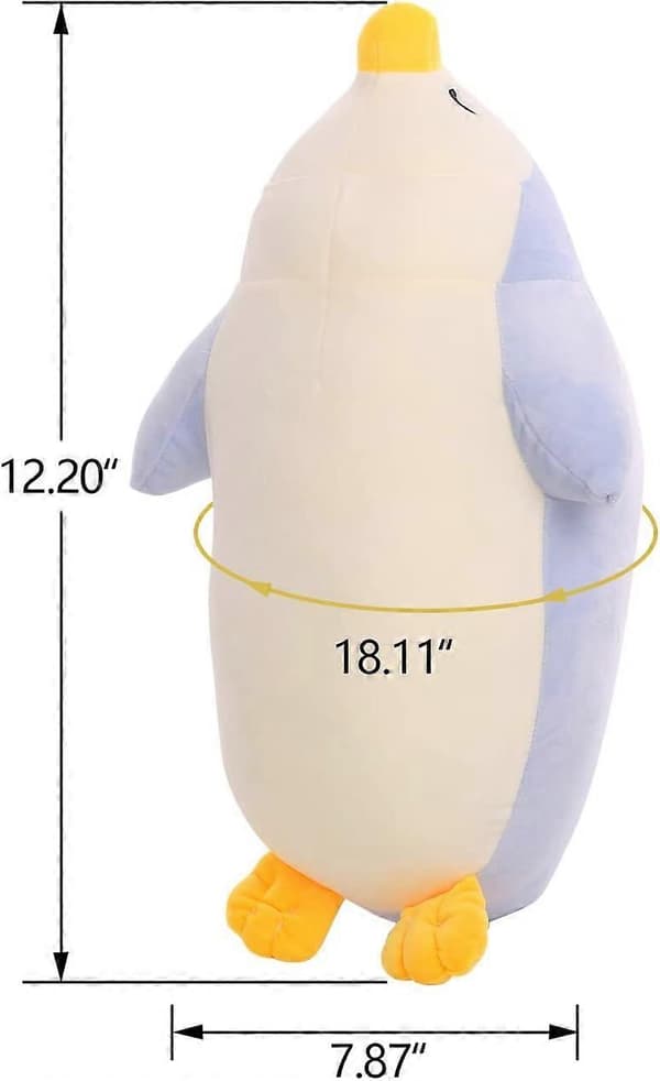 Pingvin Kosedyr Bulk, 34,8 cm, Blå