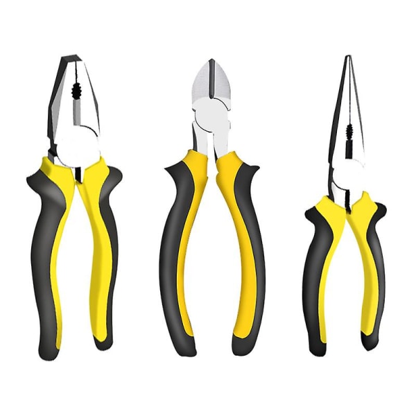 6/8 tuuman monitoimipihdit Hybridi monitoimityökalu Crimper Wire Stripper Bolt Shearing Wire 6Inch Combination Pliers